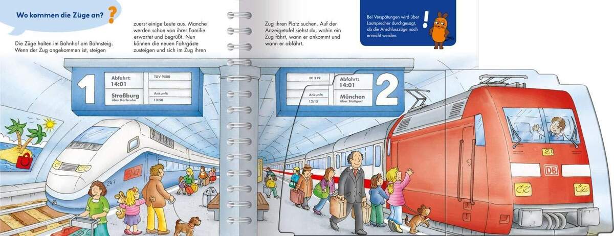 Carlsen Verlag Frag doch mal .. die Maus Eisenbahn