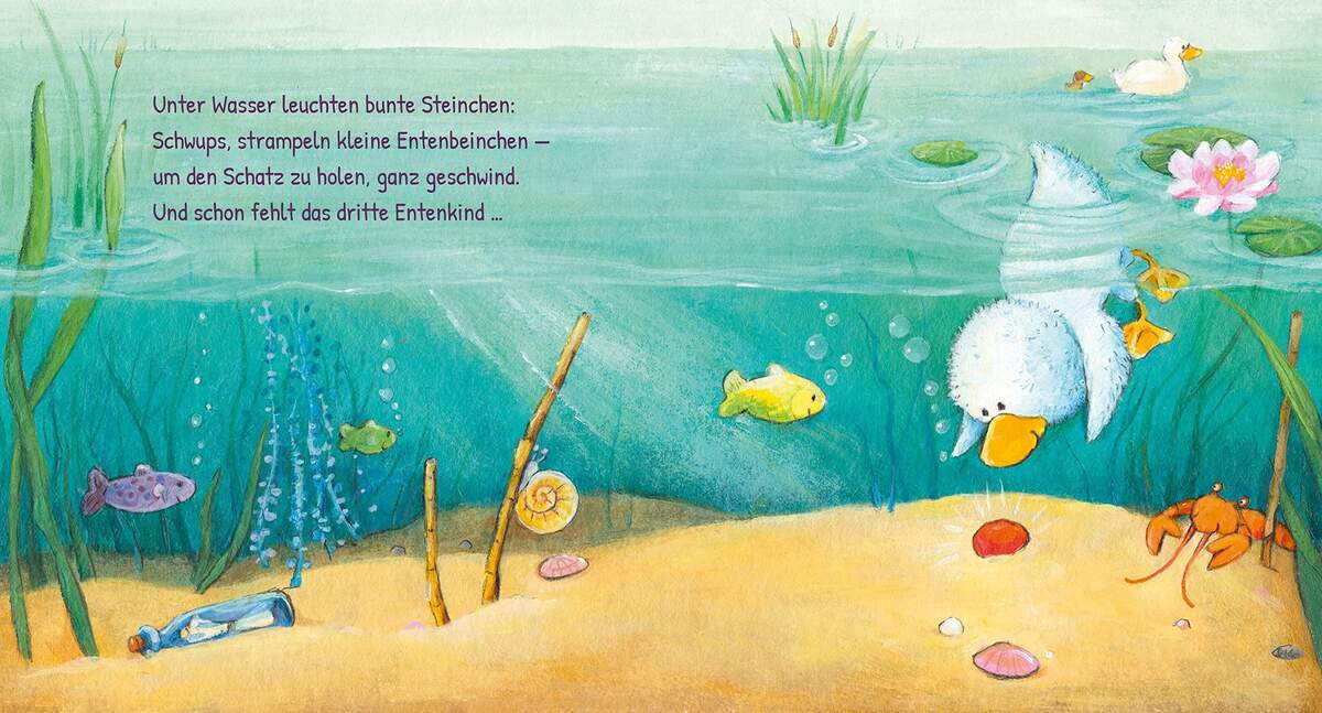 Carlsen Verlag Baby Pixi (unkaputtbar) 105: Plitsch, platsch! Alle meine Entchen