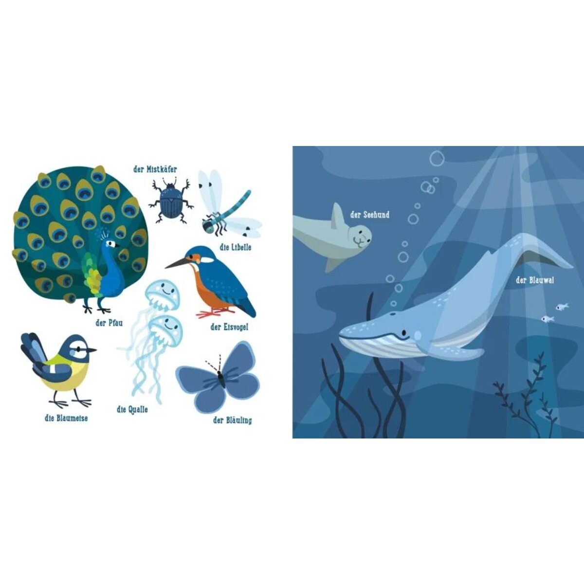 Carlsen Verlag Baby Pixi (unkaputtbar) 135: Mein Baby-Pixi-Buggybuch: Blauwalblau und andere tolle Farben