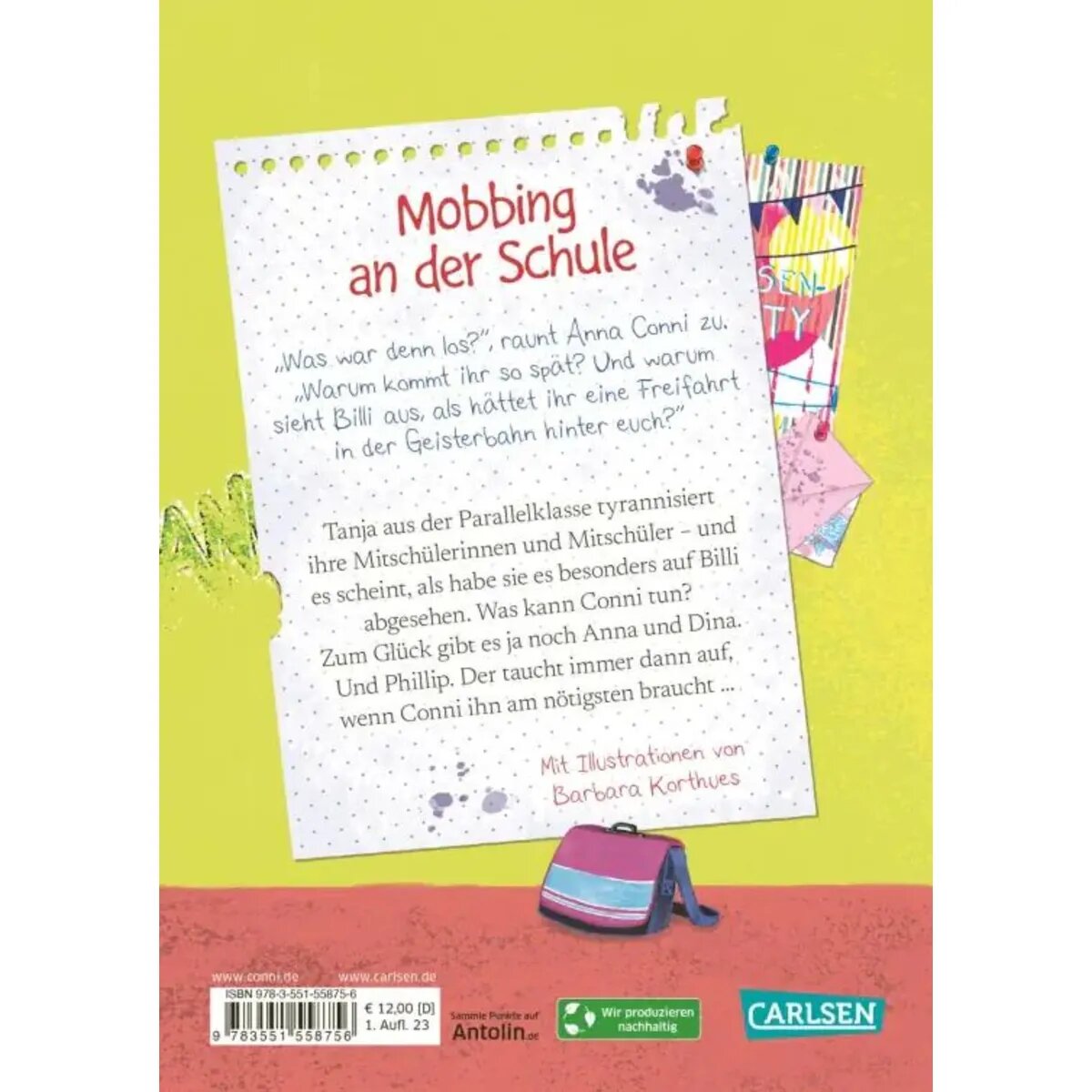 Carlsen Verlag Conni & Co 5: Conni, Billi und die Mädchenbande