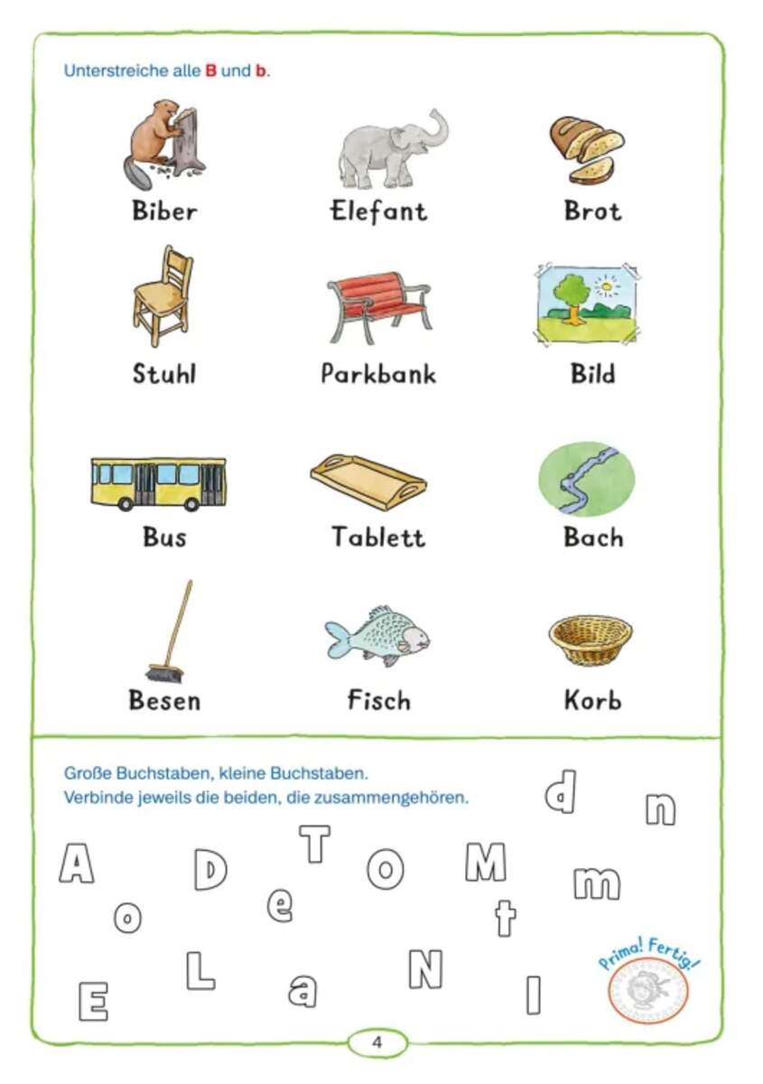 Carlsen Verlag Conni Gelbe Reihe (Beschäftigungsbuch): Lesen lernen mit Sticker-Spaß