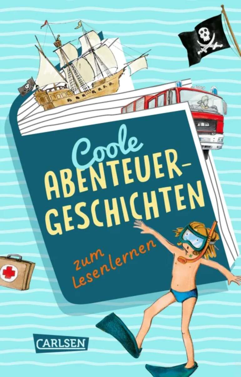 Carlsen Verlag Coole Abenteuer-Geschichten zum Lesenlernen