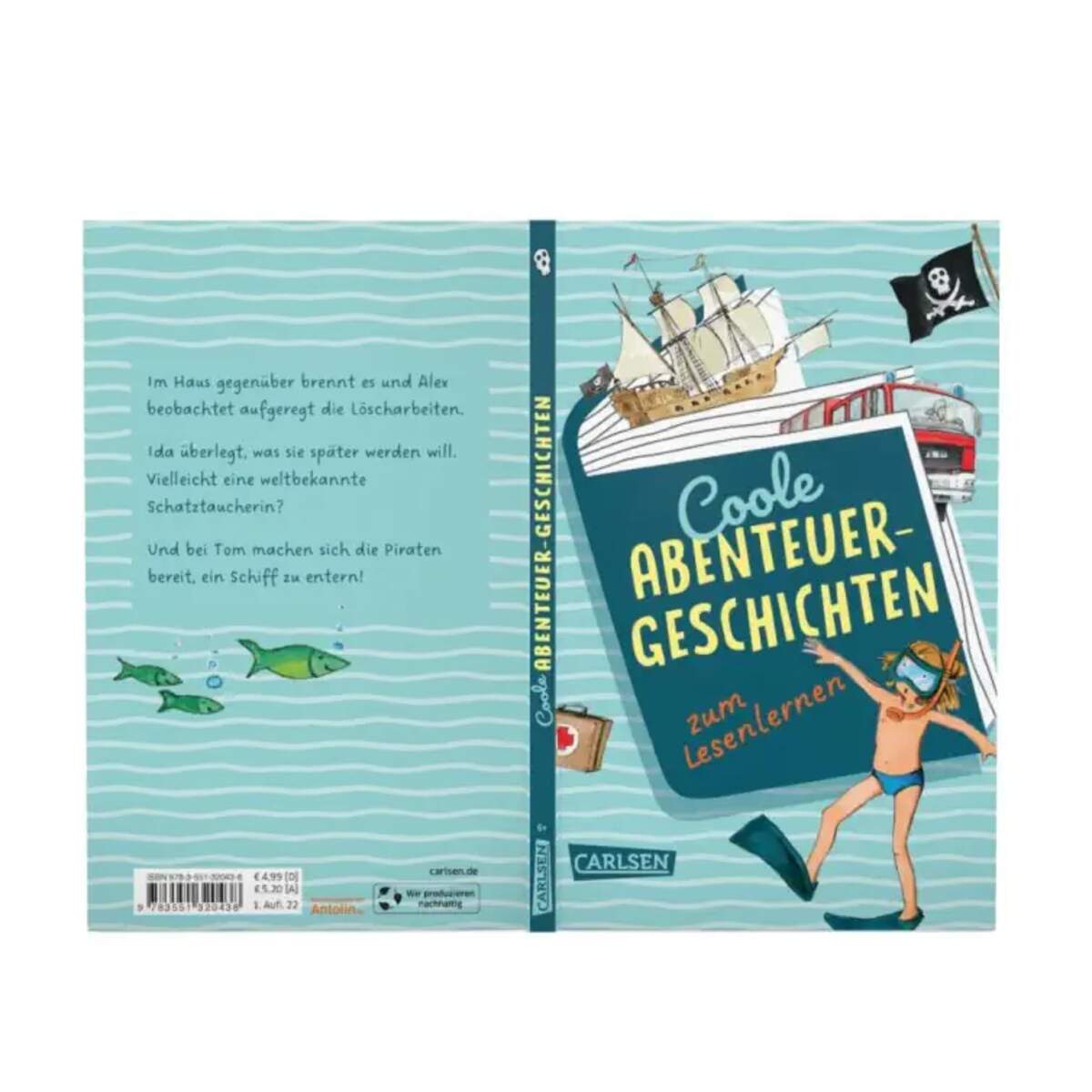 Carlsen Verlag Coole Abenteuer-Geschichten zum Lesenlernen