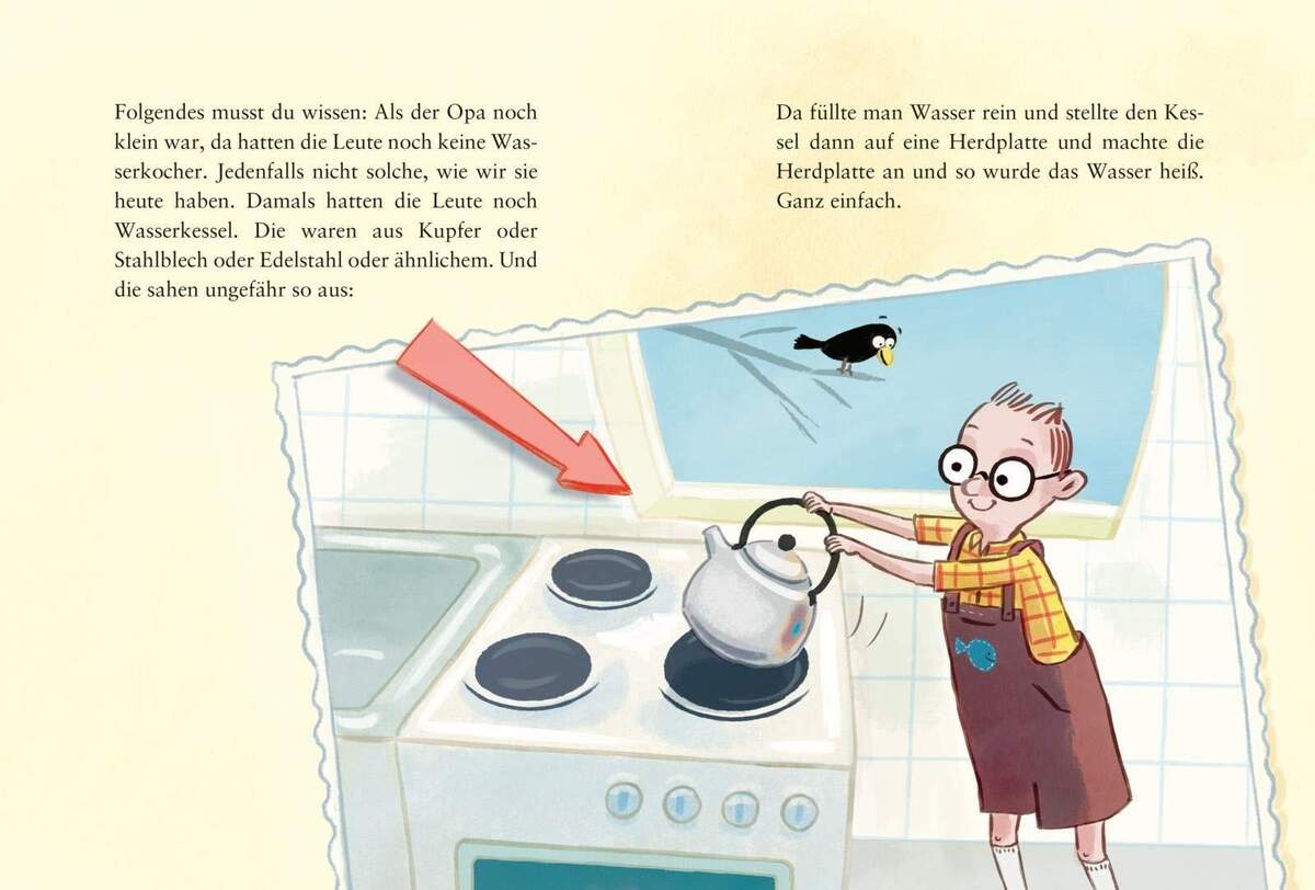 Carlsen Verlag Der Tag an dem der Opa den Wasserkocher auf den Herd gestellt hat