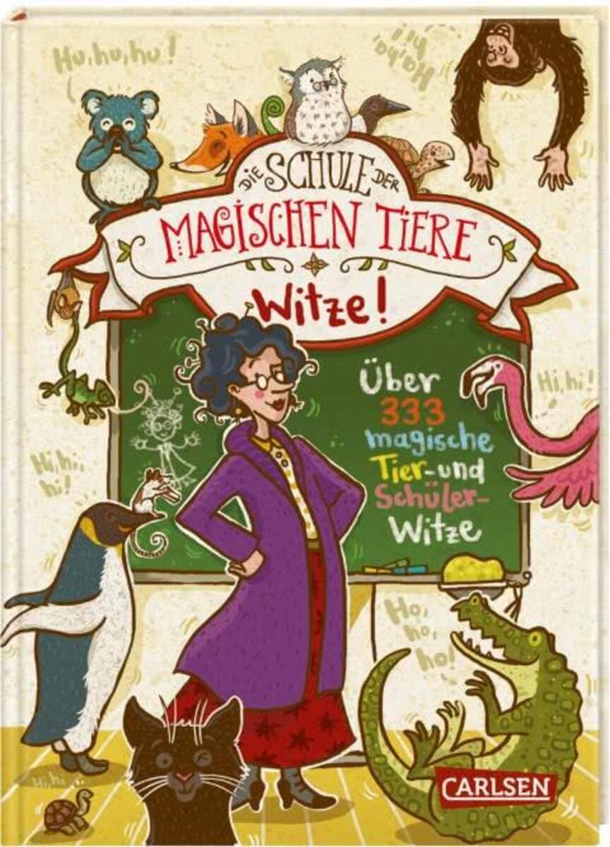Carlsen Verlag Die Schule der magischen Tiere - 333 magische Tier- und Schülerwitze