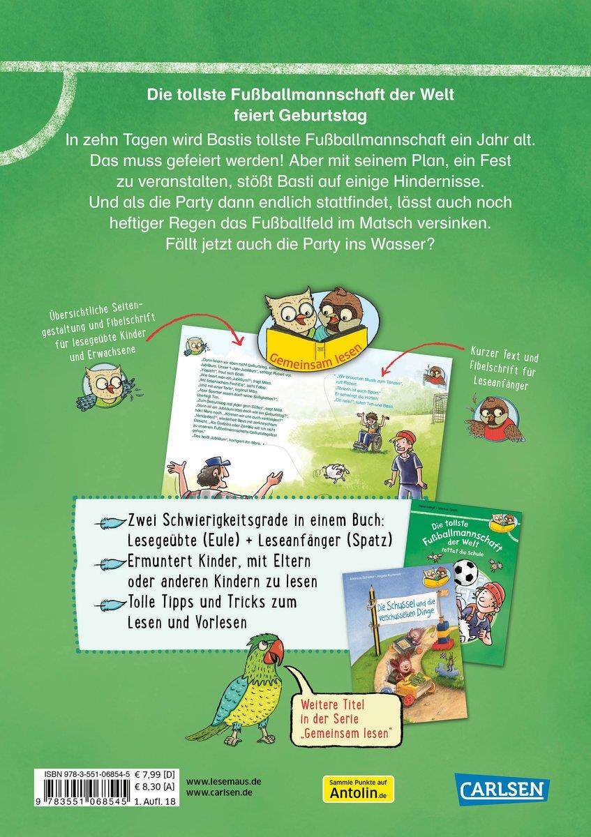 Carlsen Verlag Die tollste Fußballmannschaft feiert