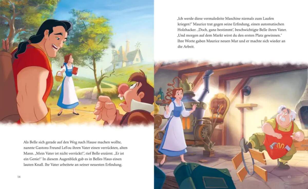 Carlsen Verlag Disney – Filmklassiker Premium: Die Schöne und das Biest von Walt Disney