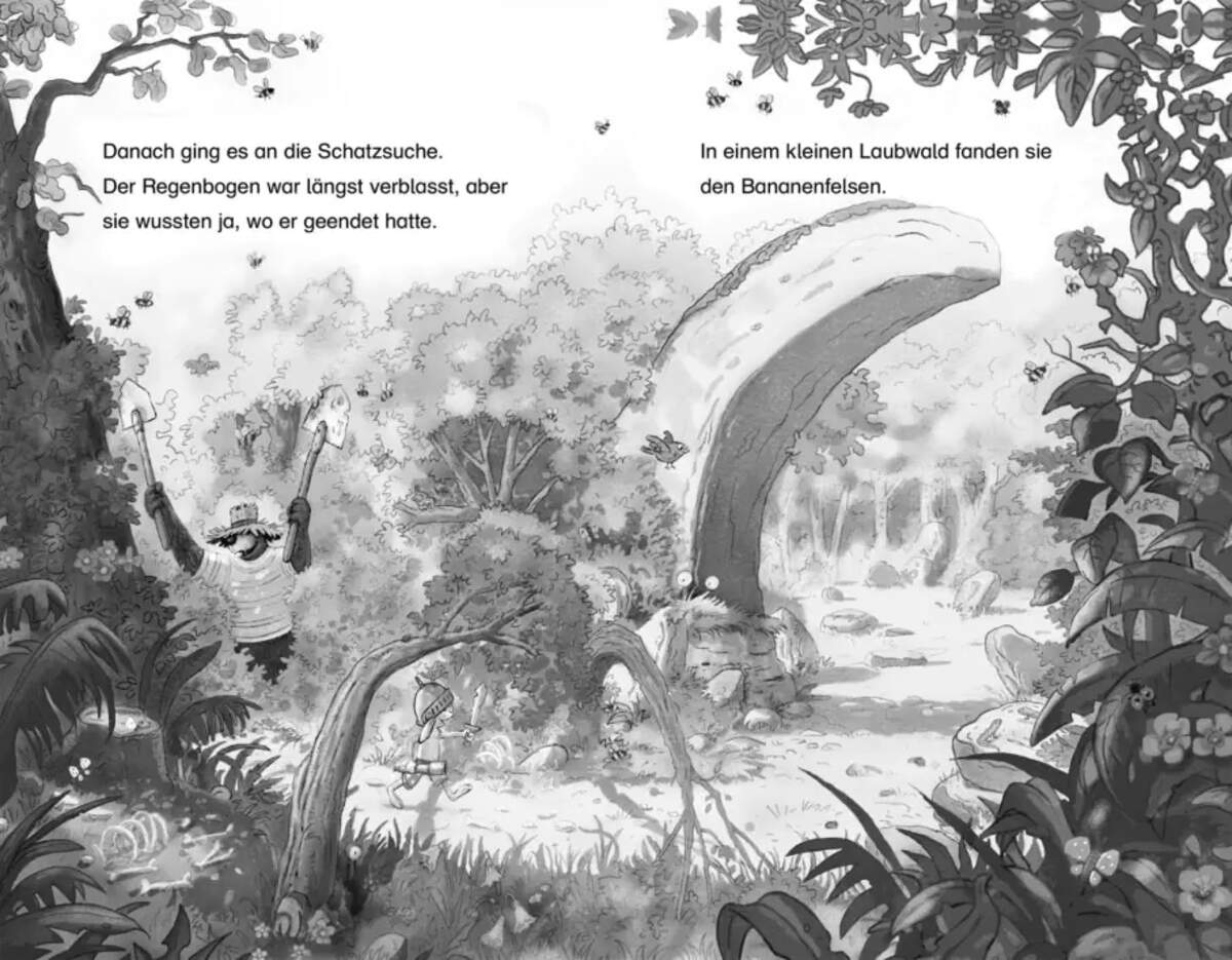 Carlsen Verlag Doppelband - Hase & Holunderbär: Der Schatz Holunderinsel / Der Dieb in der Heide