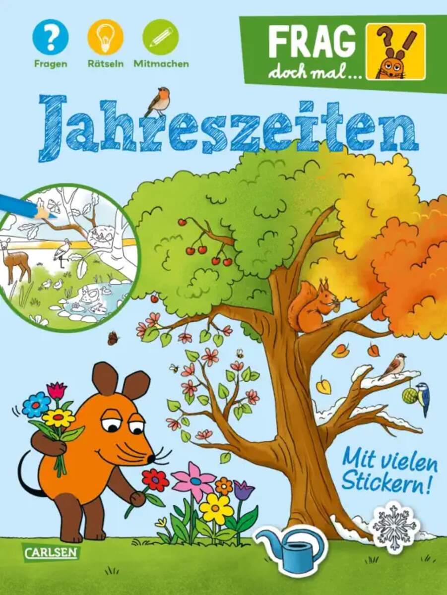 Carlsen Verlag Frag doch mal ... die Maus: Jahreszeiten von Laura Leintz, Meike Teichmann