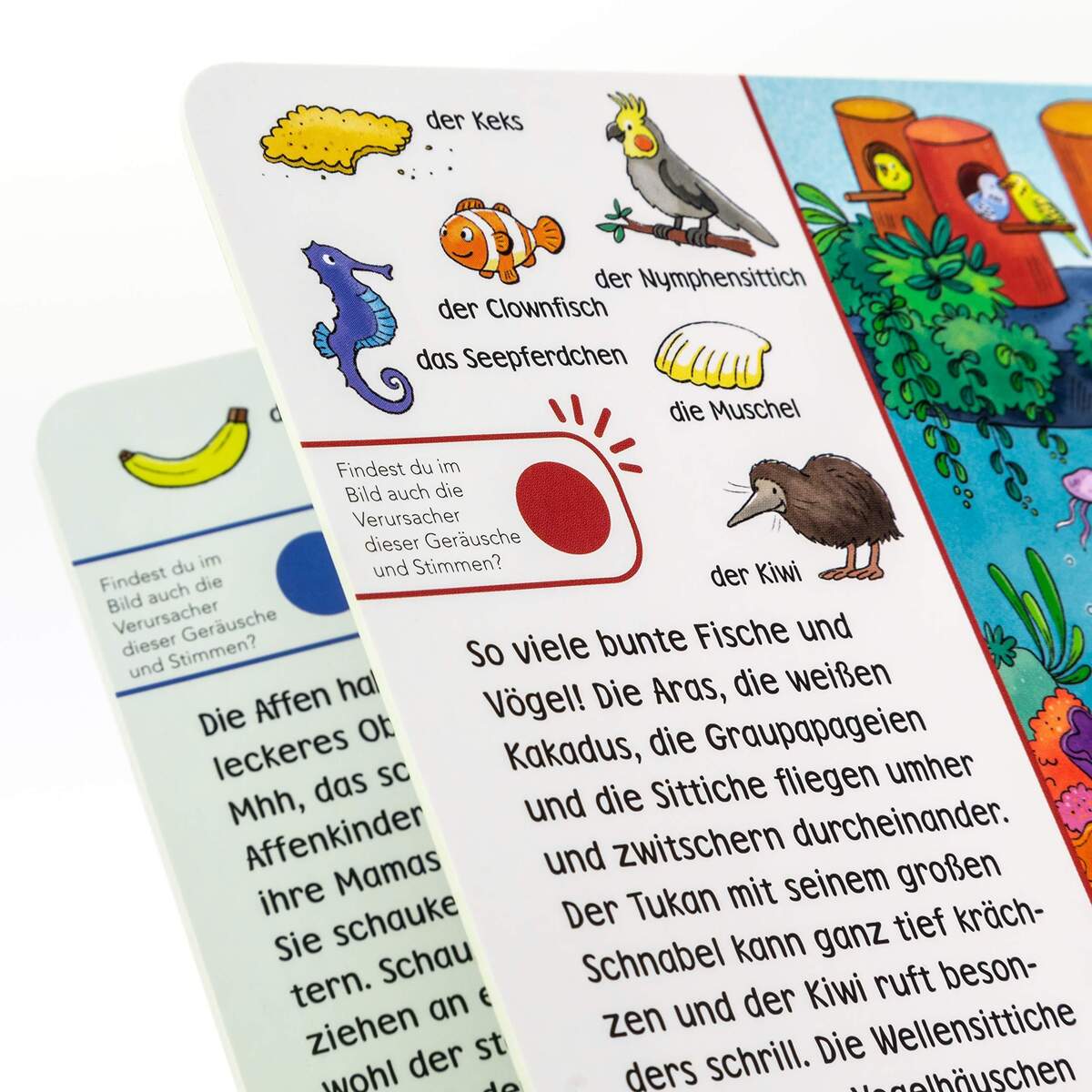 Carlsen Verlag Hör mal (Soundbuch): Wimmelbuch: Im Zoo