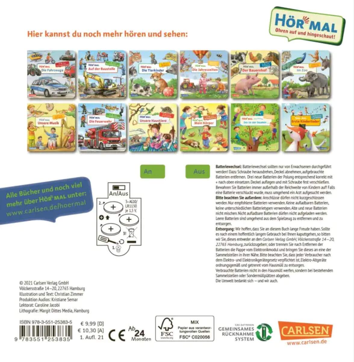 Carlsen Verlag Hör mal (Soundbuch): Auf dem Flughafen