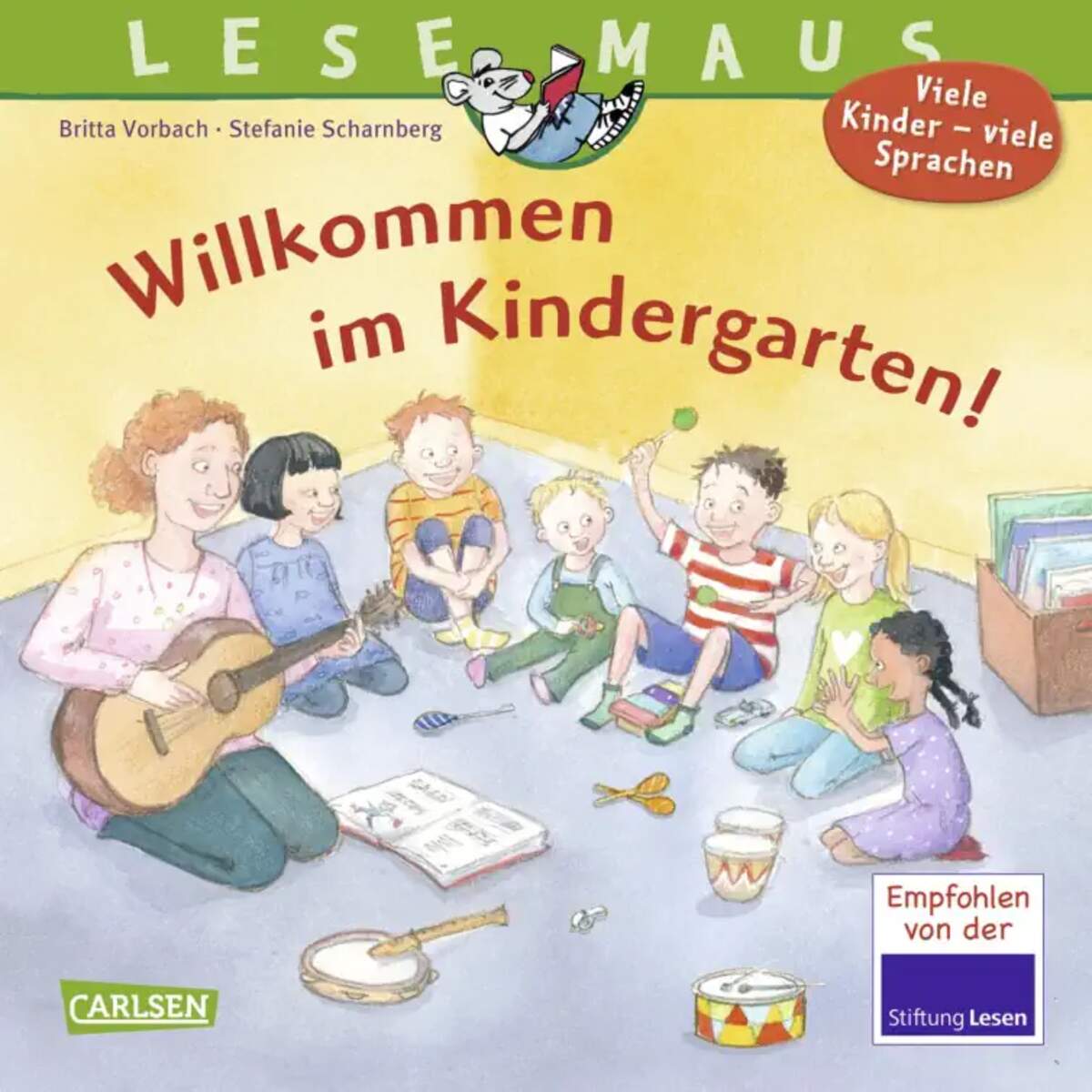 Carlsen Verlag LESEMAUS 126: Willkommen im Kindergarten