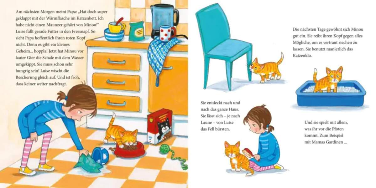 Carlsen Verlag LESEMAUS 175: Die kleine Katze - alles, was du wissen willst