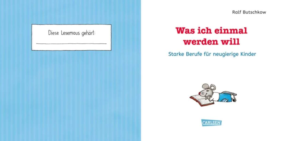 Carlsen Verlag LESEMAUS Sonderbände: Lesemaus Sammelband: Was ich einmal werden will