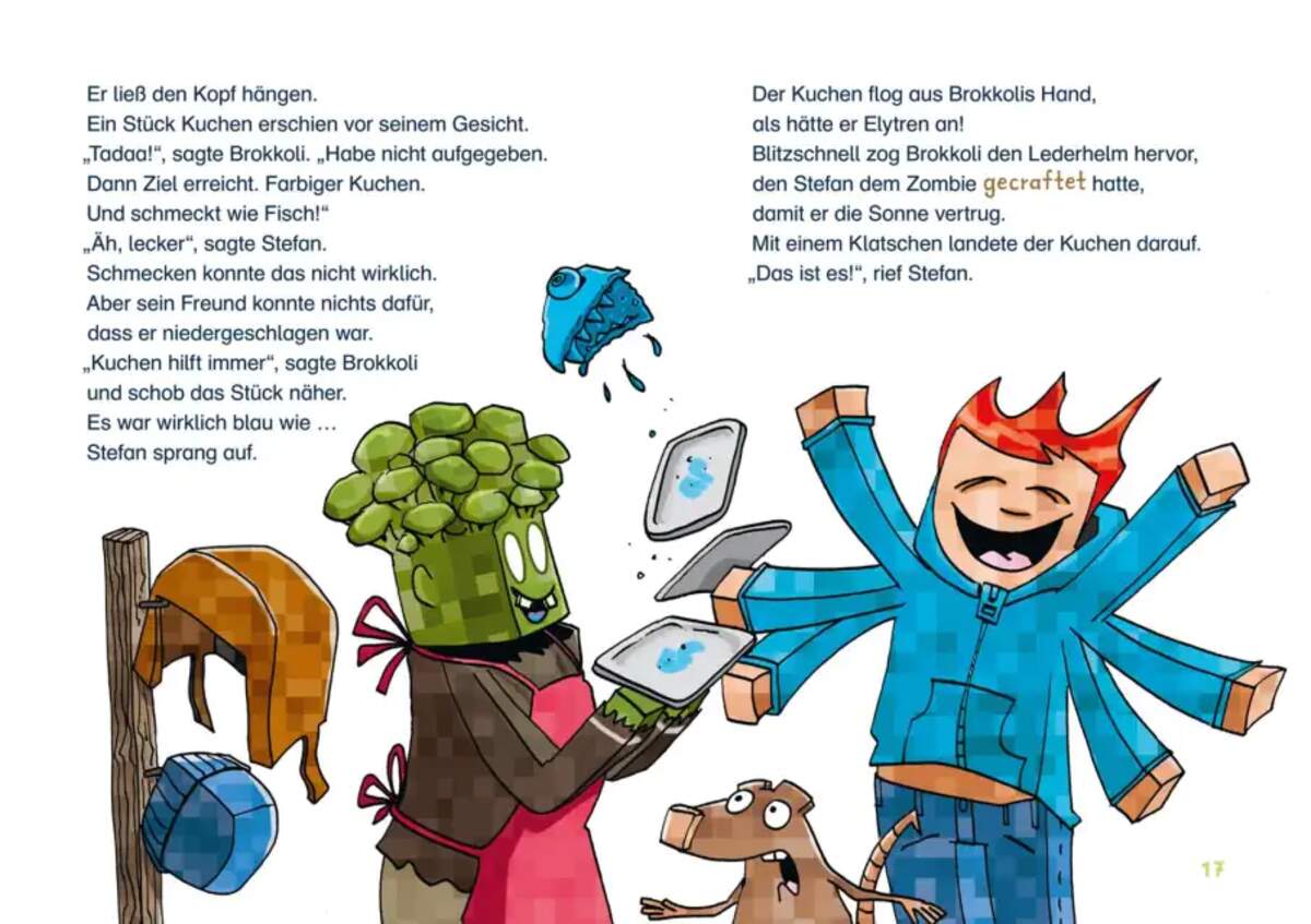 Carlsen Verlag Lesenlernen mit Spaß – Minecraft 4: Ungeheuer – bis zum Untergang!