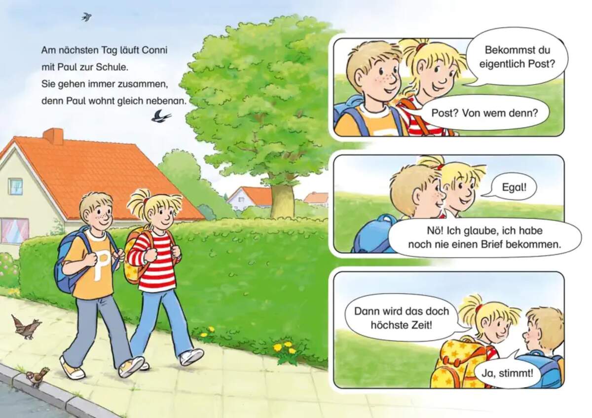 Carlsen Verlag Lesespaß mit Conni: Conni und der geheime Brief (Zum Lesenlernen)