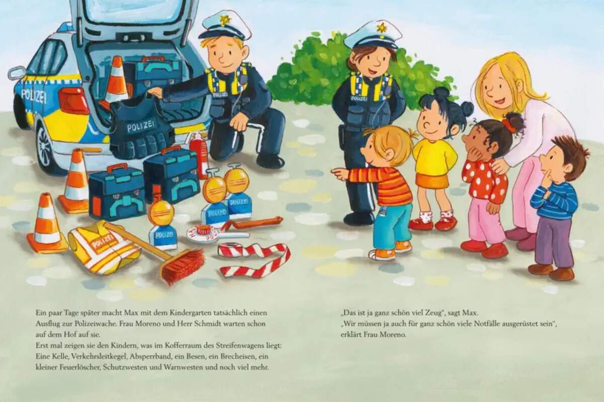Carlsen Verlag Max-Bilderbücher: Max und die Polizei