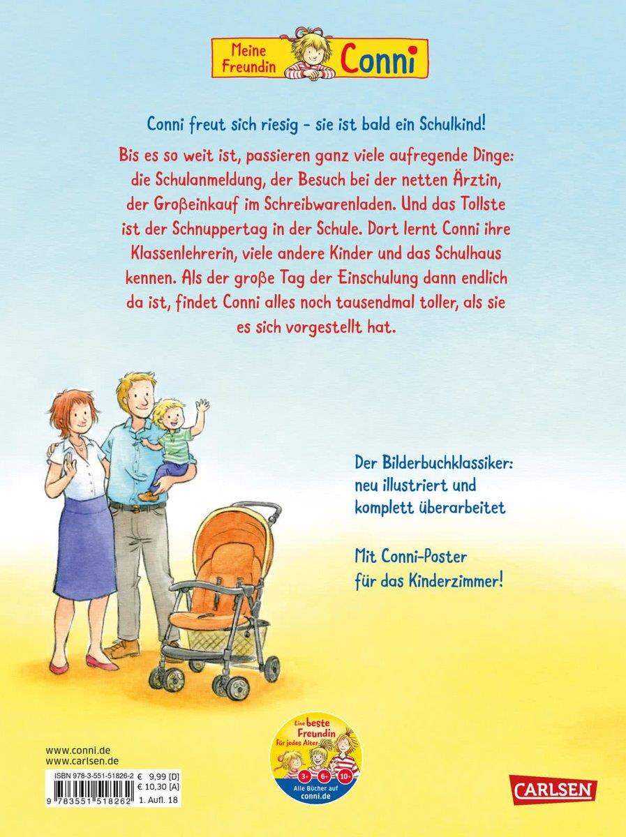 Carlsen Verlag Meine Freundin Conni - Conni kommt in die Schule