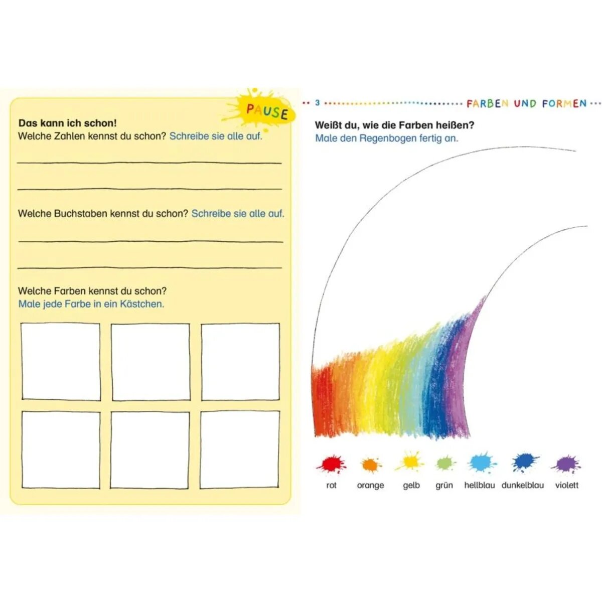 Carlsen Verlag Schlau Schule bunter Vorschu