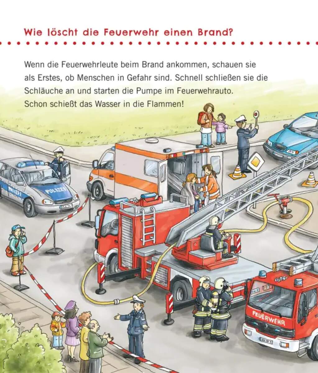 Carlsen Verlag Unkaputtbar: Erstes Wissen: Bei der Feuerwehr
