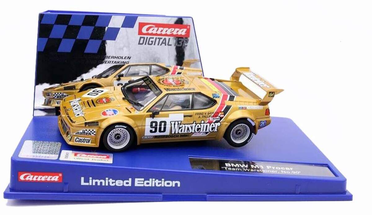 Carrera Digital 132 - BMW M1 Procar Limited Edition, Warsteiner