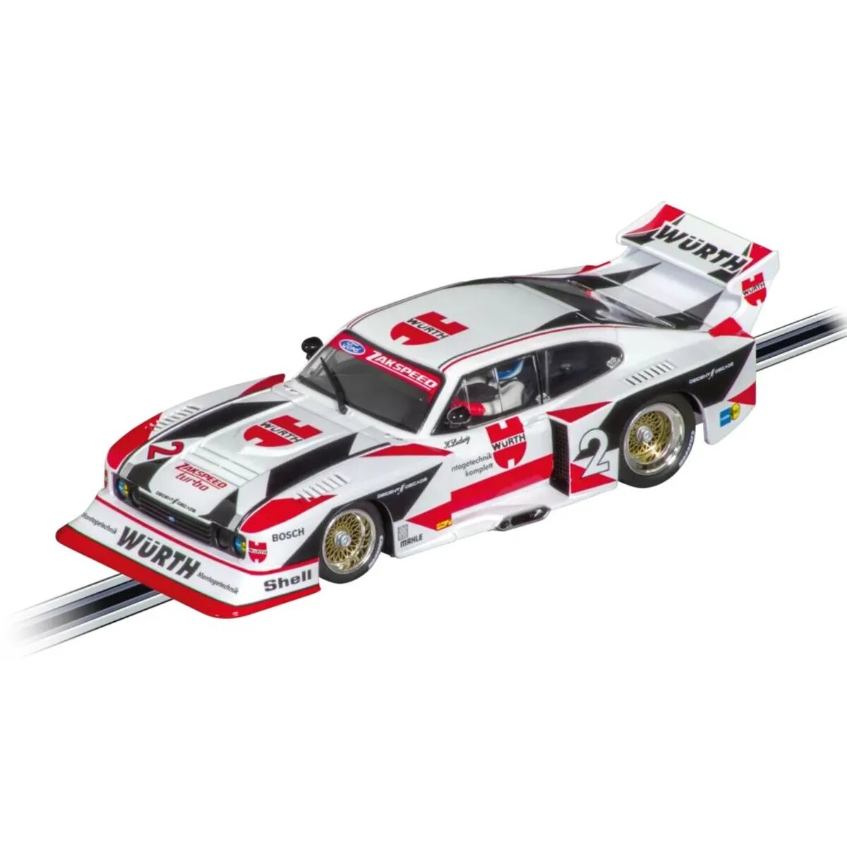 Carrera Evolution - Ford Capri Zakspeed Turbo "Würth-Zakspeed-Team, No.2"