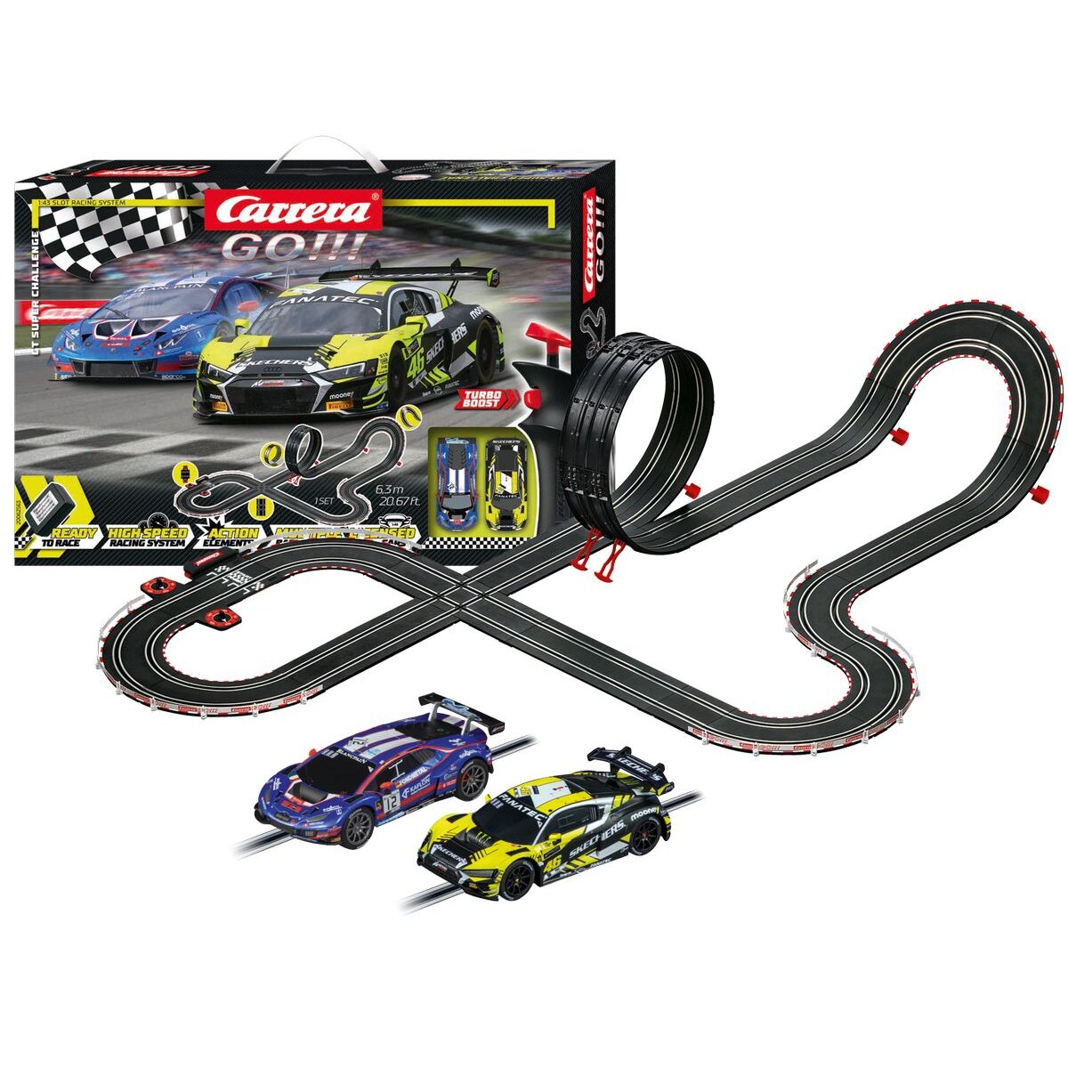 Carrera GO!!! GT Super Challenge