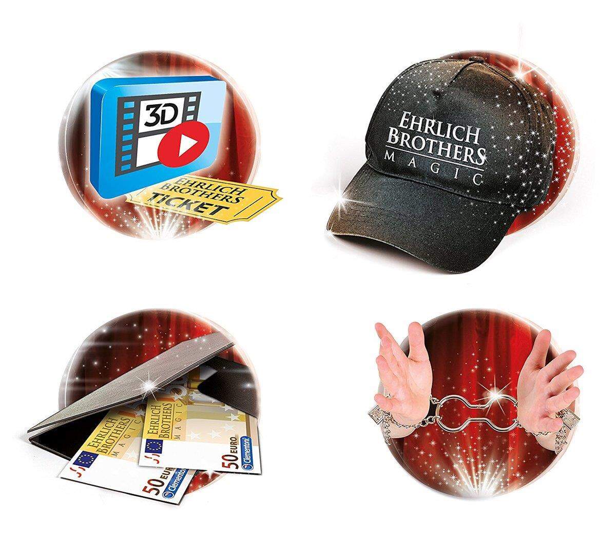 Clementoni Ehrlich Brothers Street Magic Zauberkasten