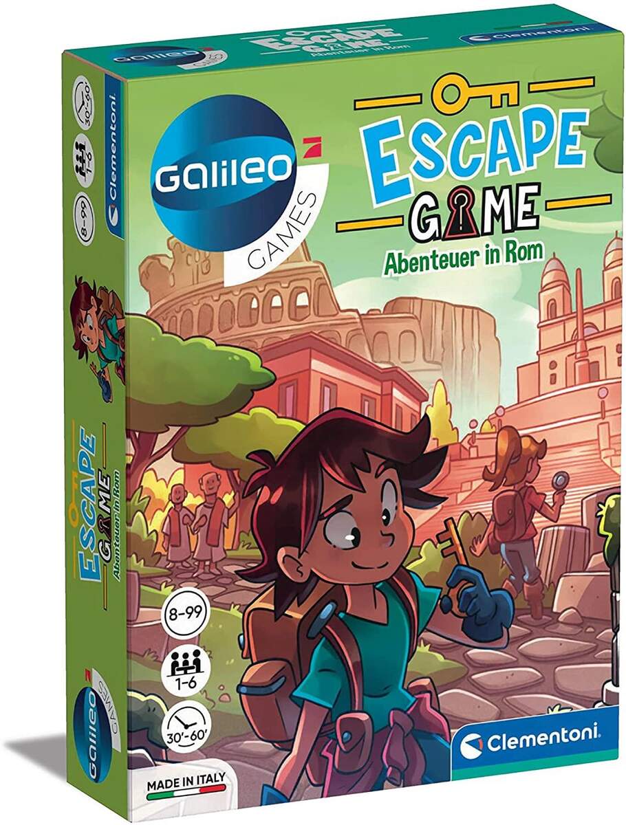 Clementoni Escape Game – Abenteuer in Rom