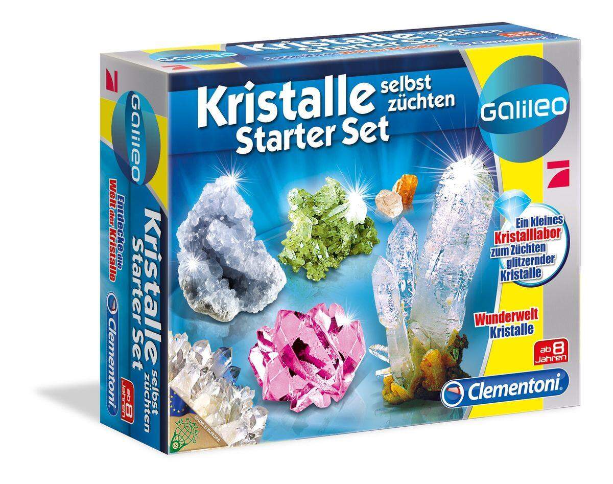 Clementoni Galileo Kristalle Selbst Züchten Starter-Set