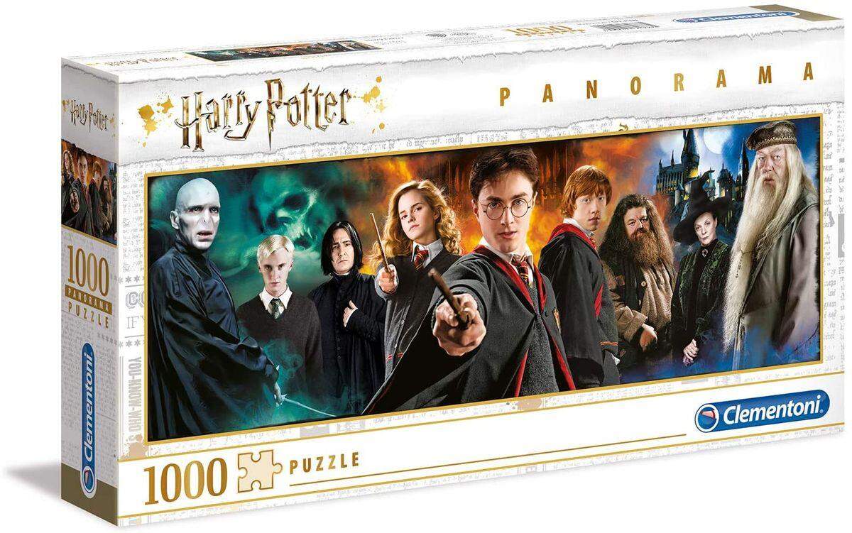 Clementoni Panorama Puzzle Harry Potter, 1000 Teile