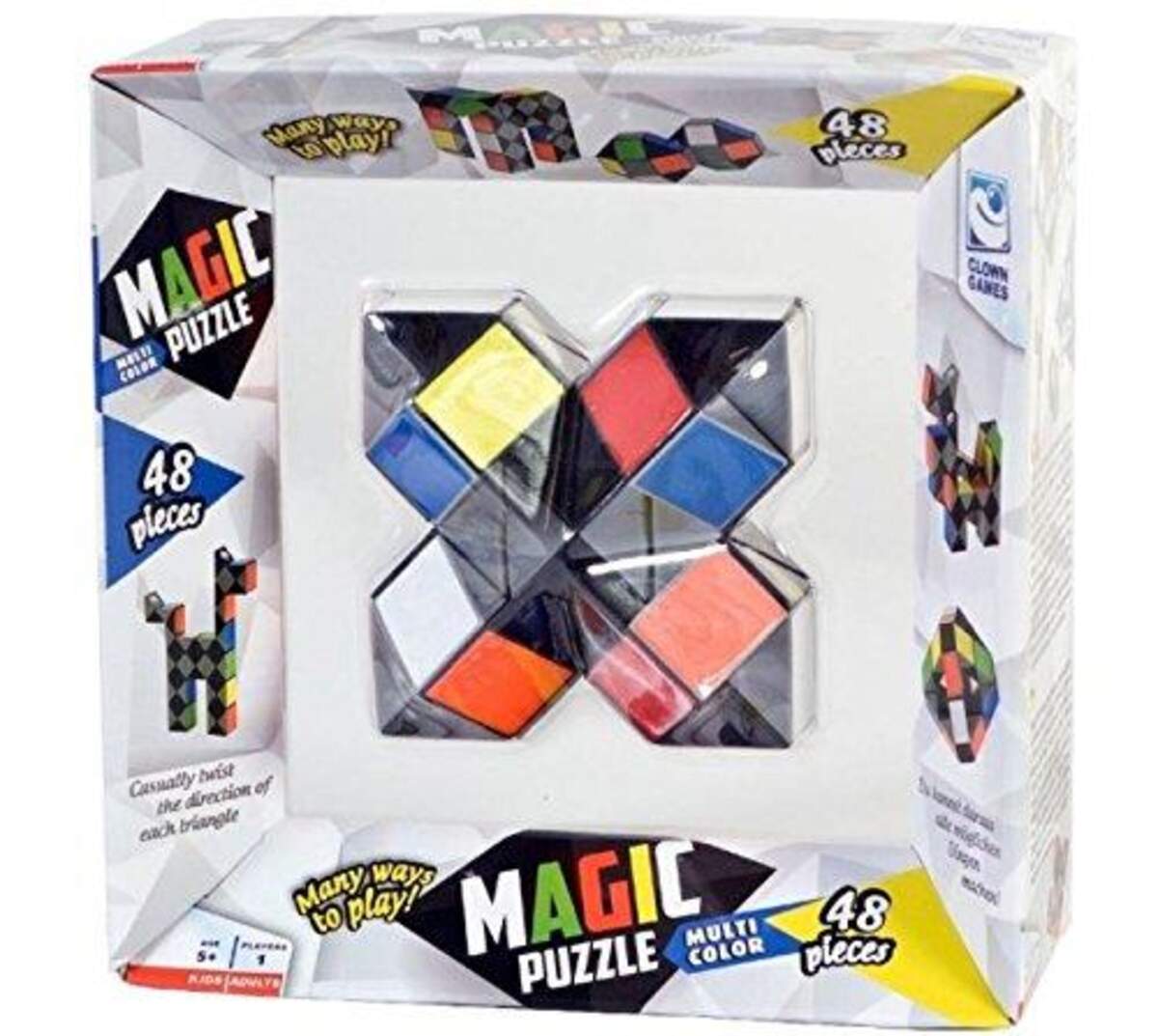Asmodee Clown Games Magic Puzzle, Multi Colour