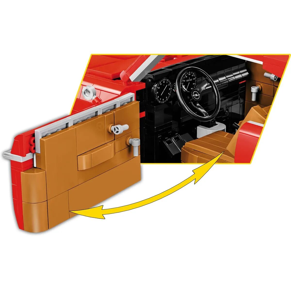 Cobi 24345 - Opel Rekord C Coupe