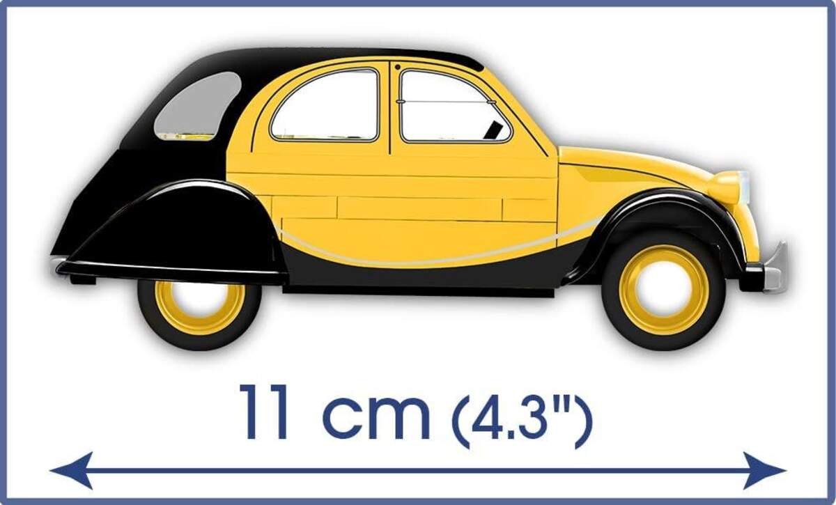 Cobi 24512 Citroen 2CV Charleston 1980