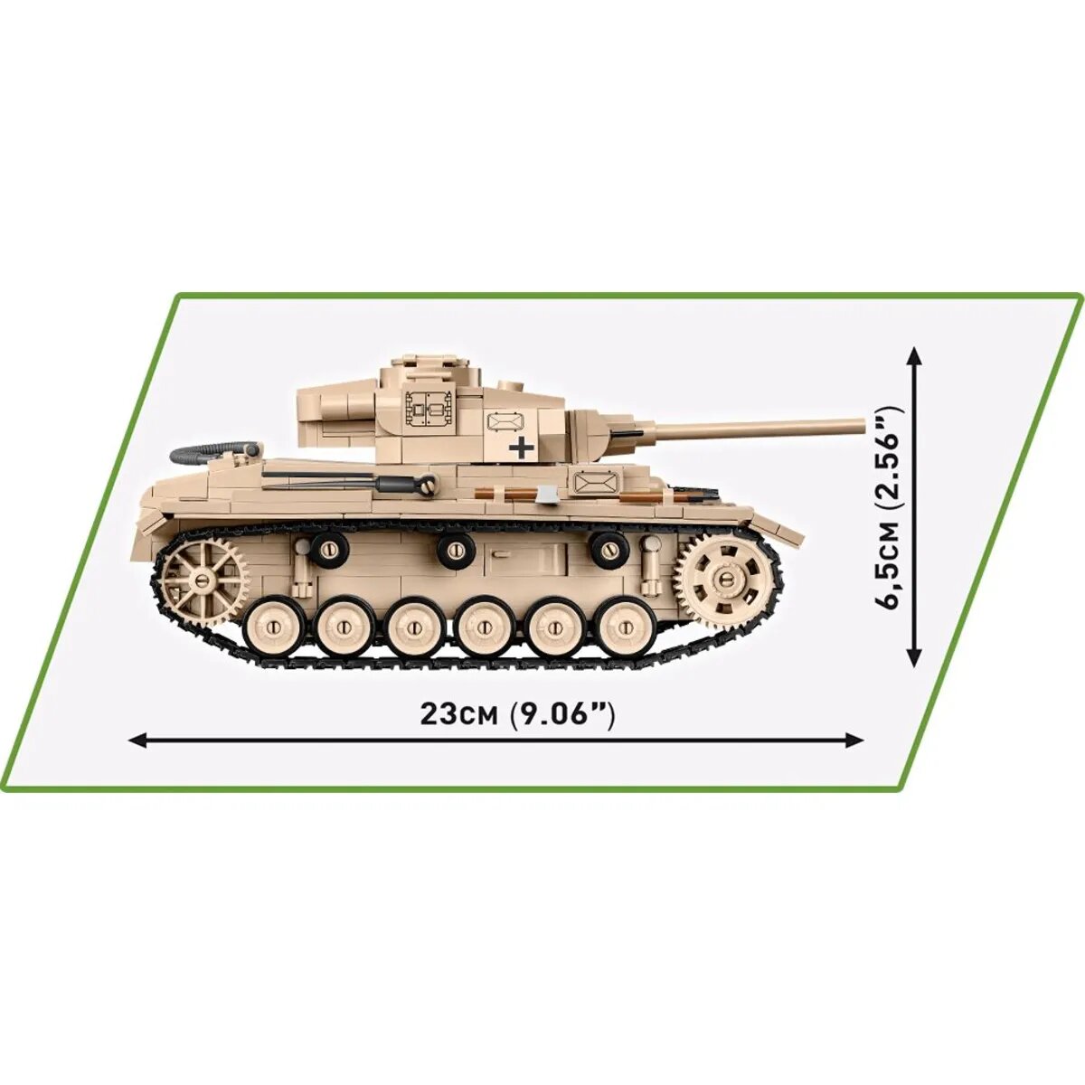 Cobi 2562 Historical Collection - Panzer III Ausf. J