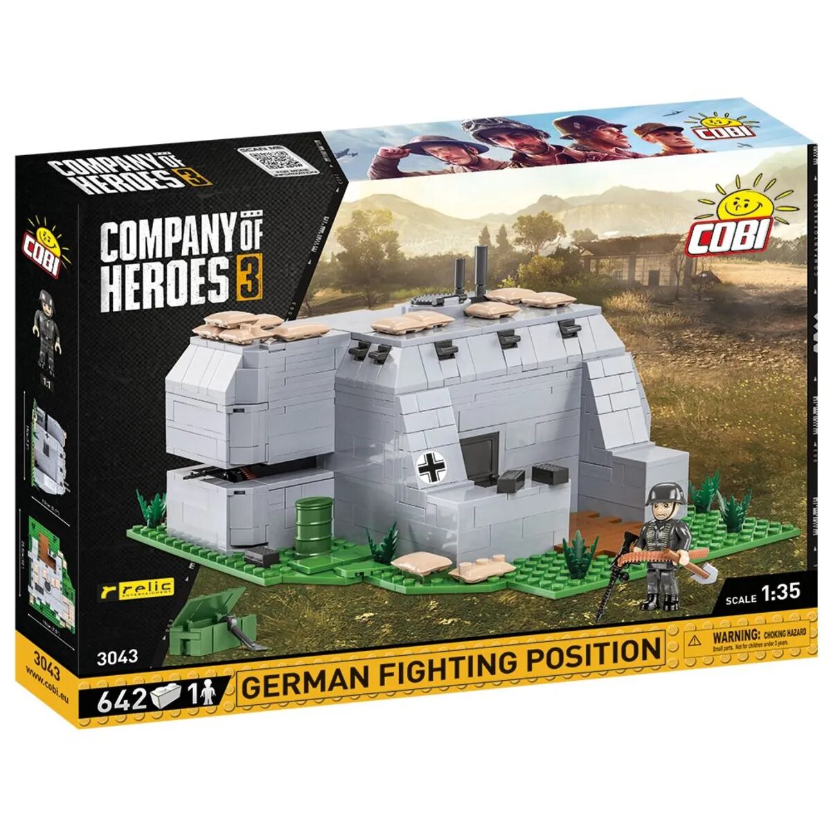 Cobi 3043 Company of Heroes 3 - German Fighting Position
