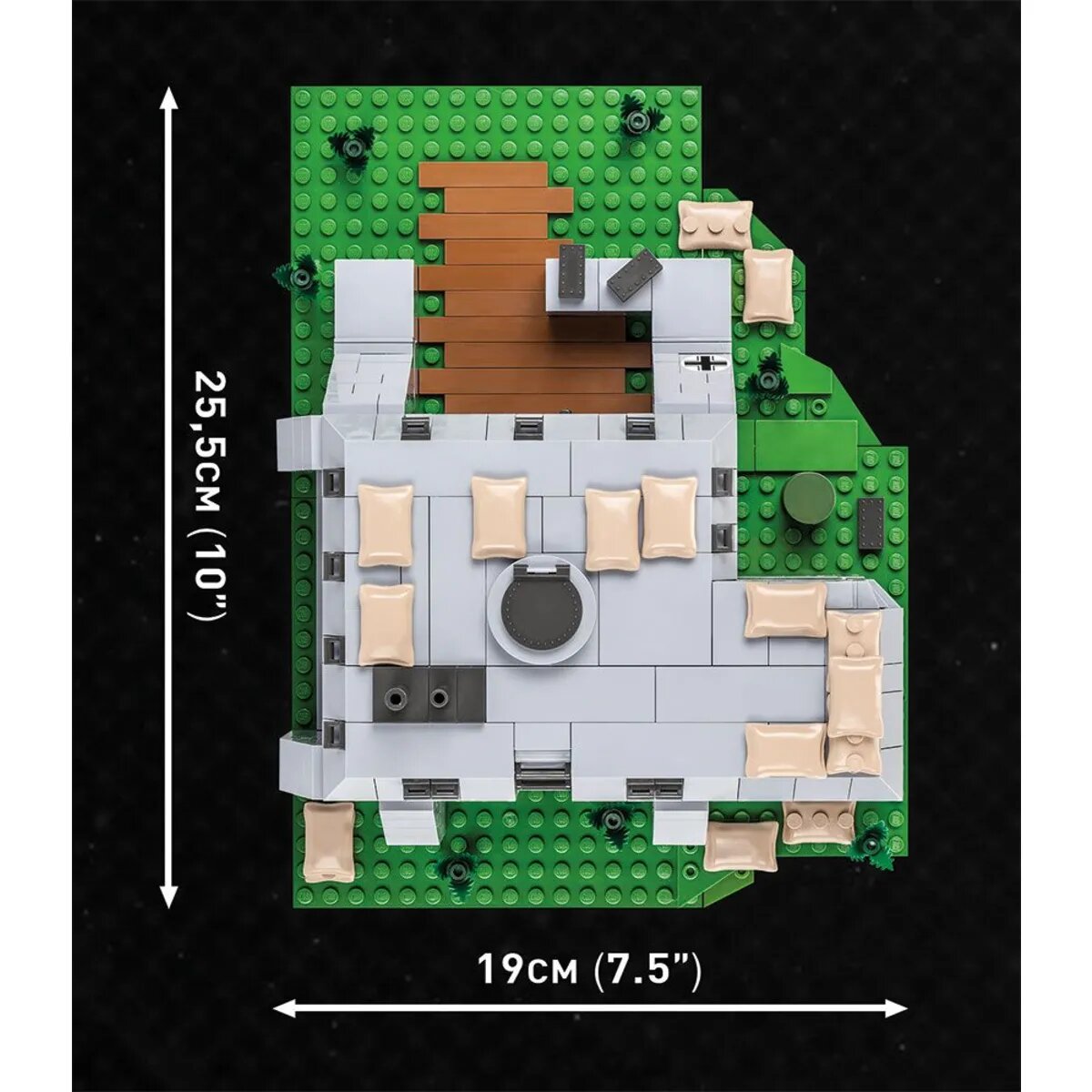 Cobi 3043 Company of Heroes 3 - German Fighting Position