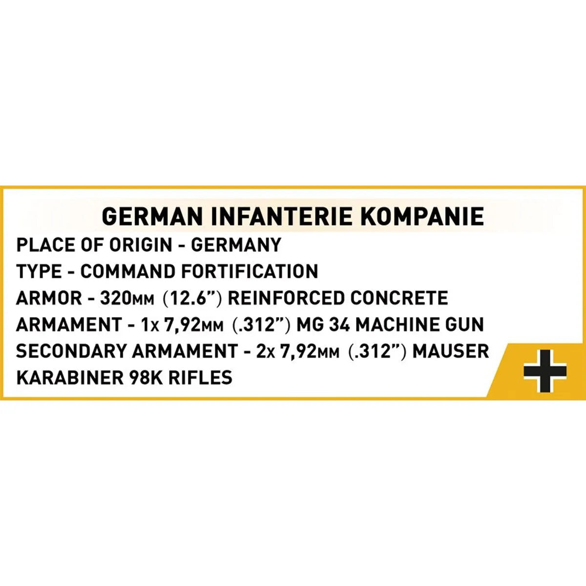 Cobi 3043 Company of Heroes 3 - German Fighting Position