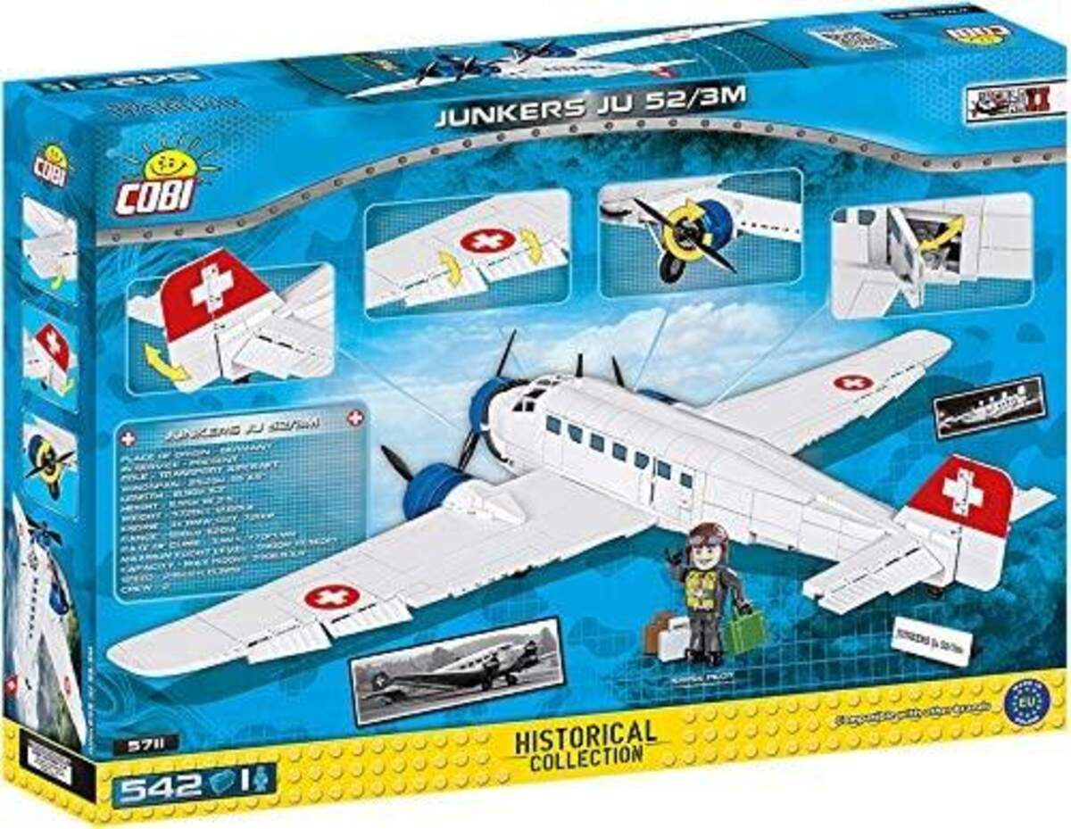 Cobi 5711 Historical Collection Junkers JU 52 / 3 M