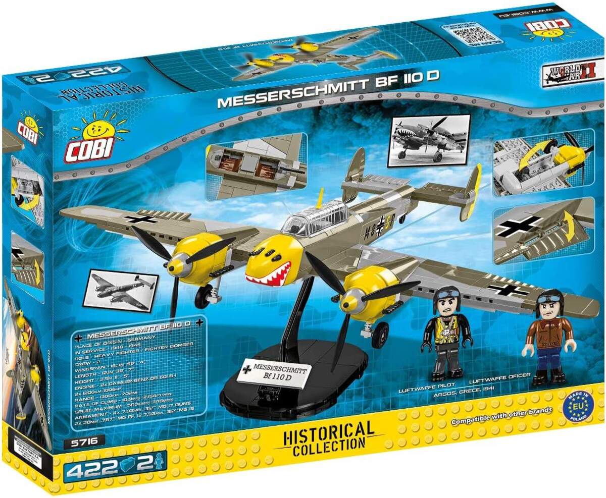 Cobi 5716 Historical Collection - Messerschmitt BF 100 D