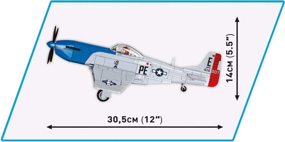 Cobi 5719 Historical Collection - P-51D Mustang