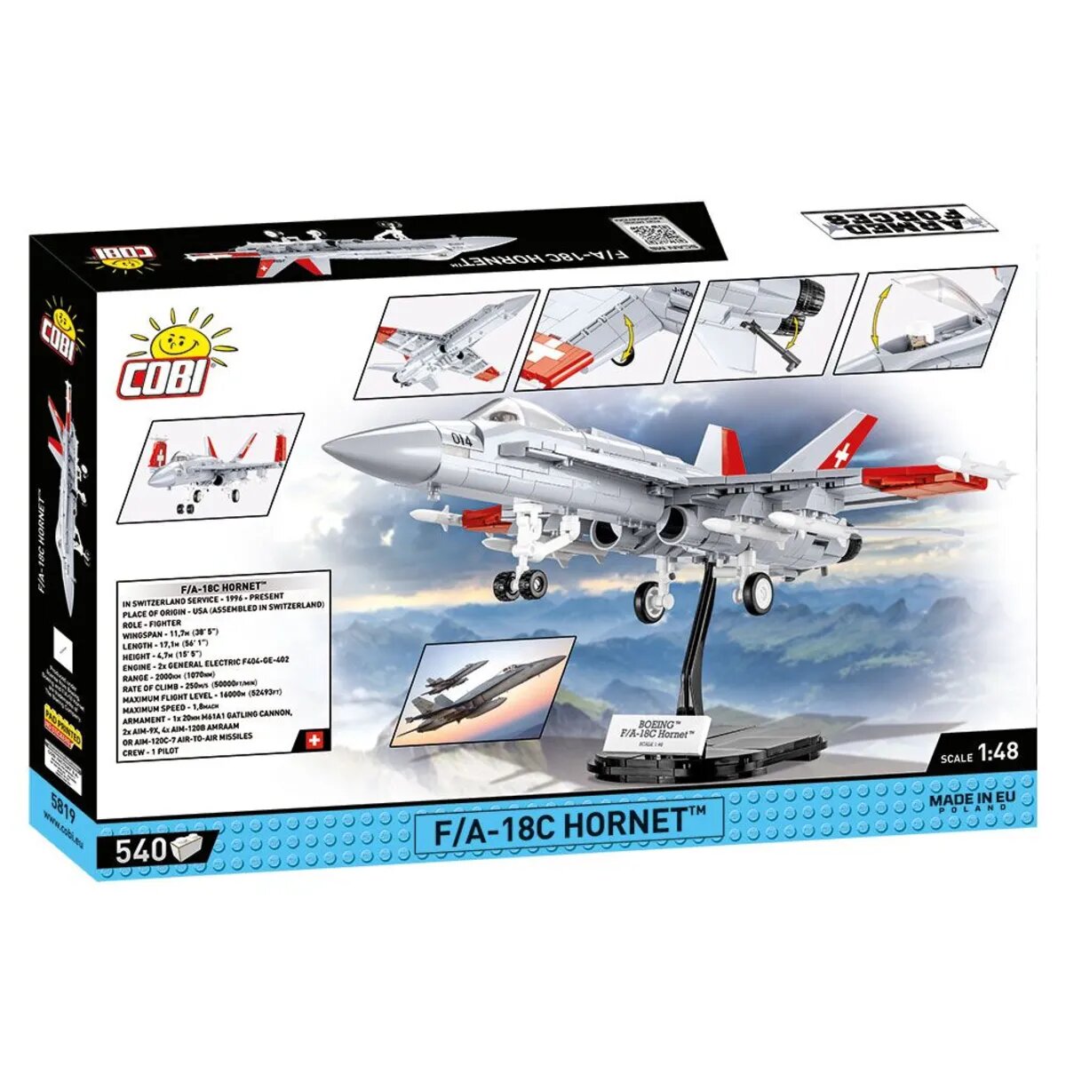 Cobi 5819 Armed Forces - F/A-18C Hornet Swiss Air Force