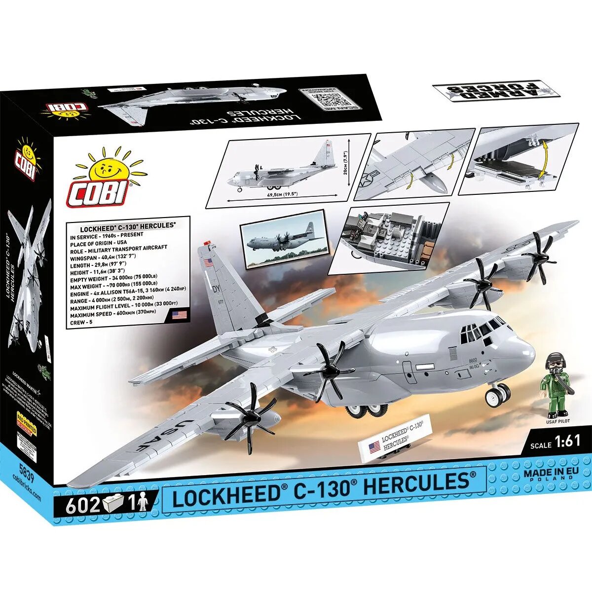 Cobi 5839 Armed Forces - Lockheed C-130 Hercules