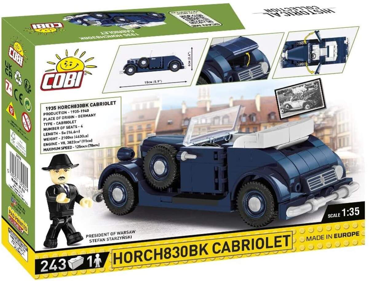 Cobi Historical Collection - Horch 830BK Carbiolet