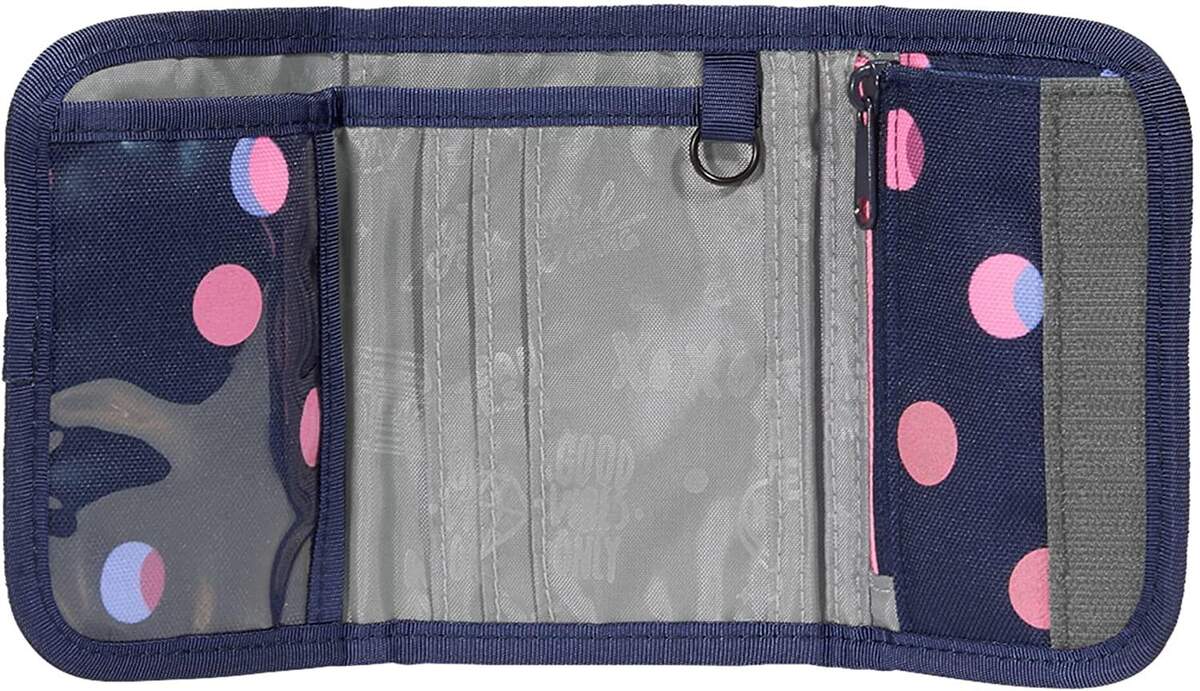 Coocazoo Geldbörse, Reflective Moons, lila