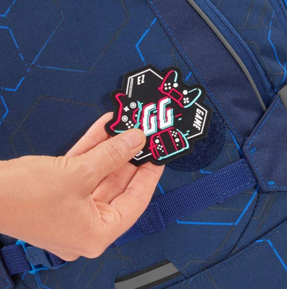 Coocazoo Schulrucksack JOKER, Blue Motion