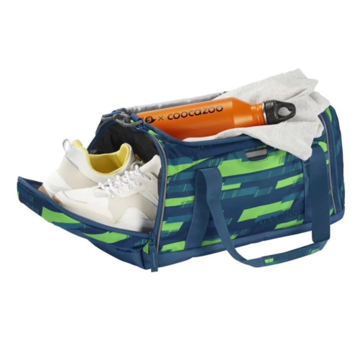 Coocazoo Sporttasche, Lime Stripe