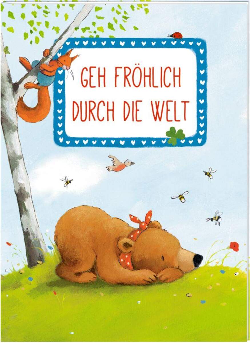 Coppenrath Verlag Geschenkset - Geh fröhlich durch die Welt