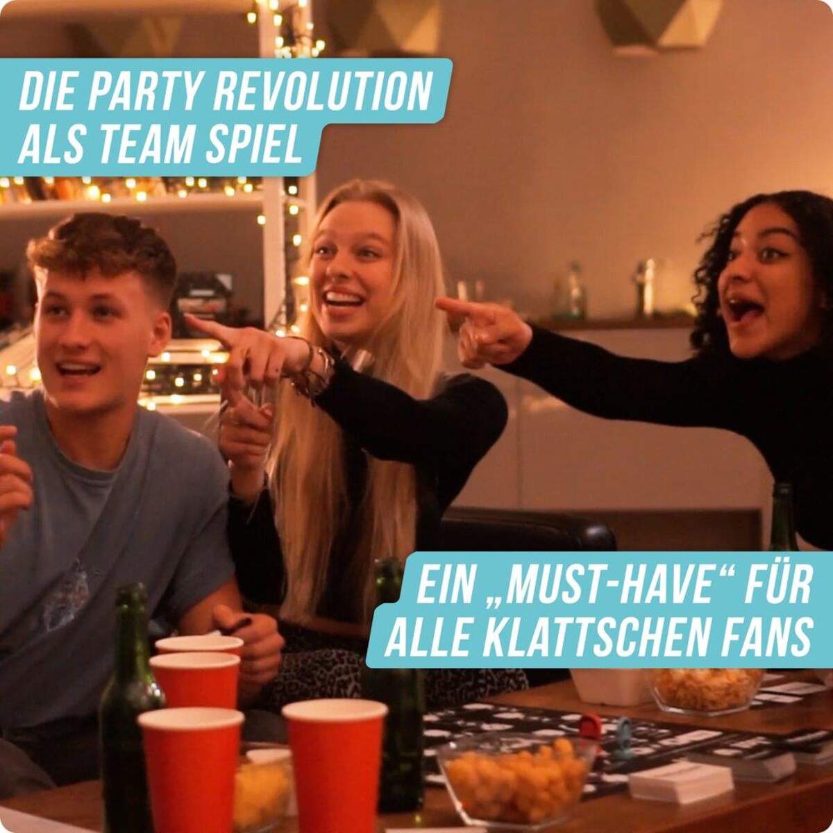 Denkriesen klattschen® - Trinkspiel - DAS BRETTSPIEL