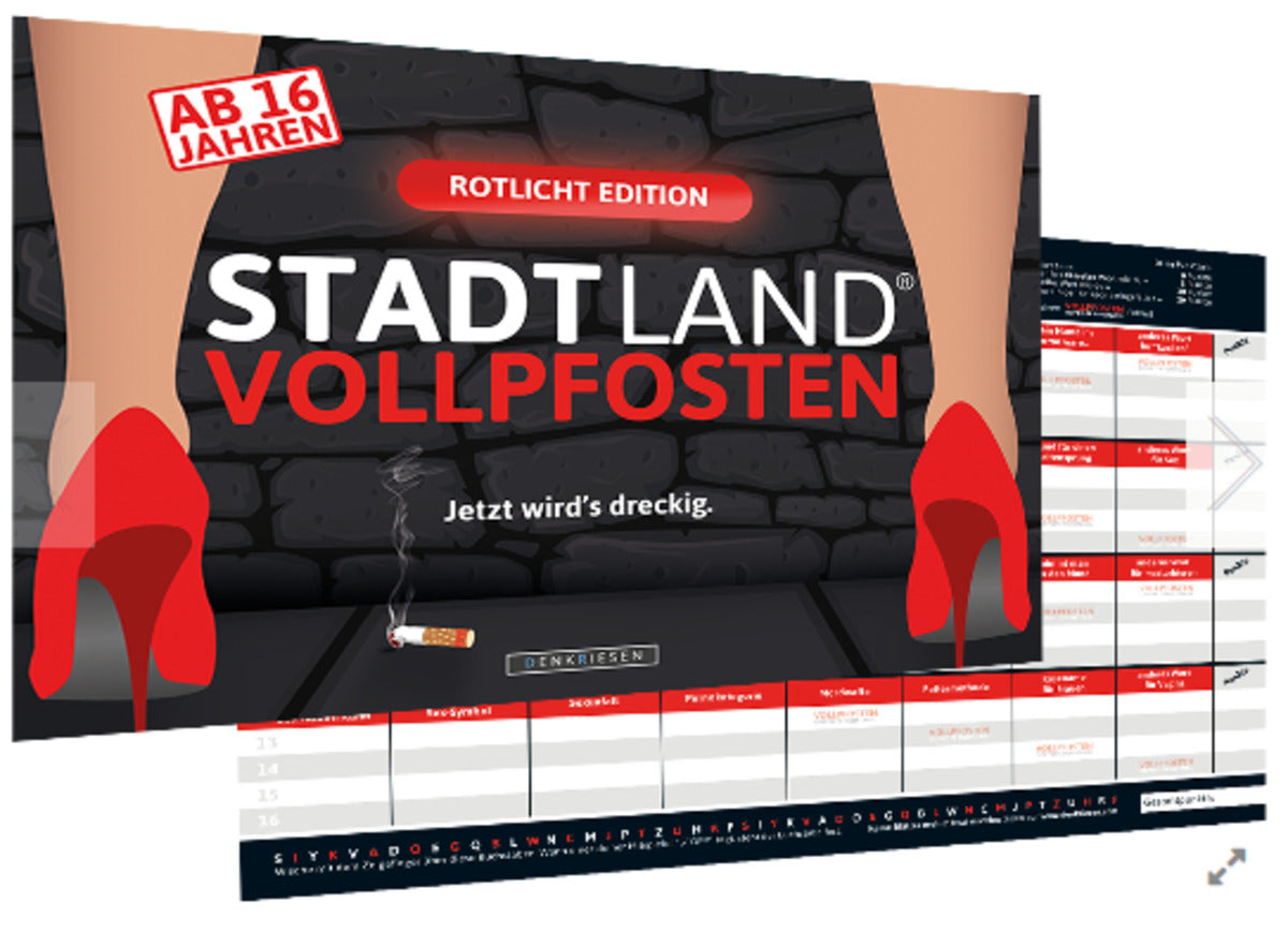 Denkriesen Stadt, Land, Vollpfosten Rotlicht Edition